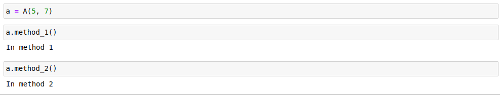 Instantiation is successfull after we define both methods